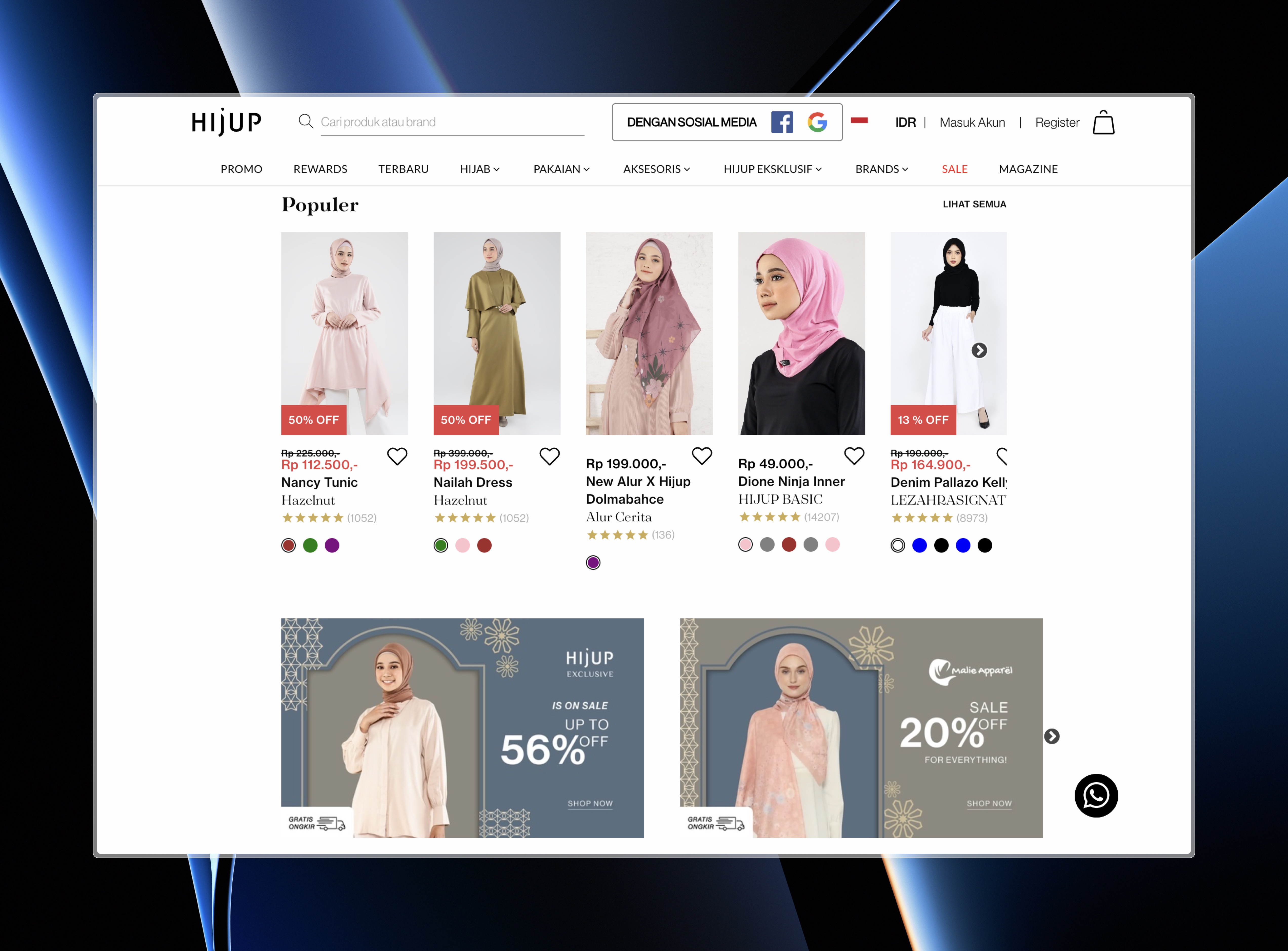 E-Commerce Platform HIJUP